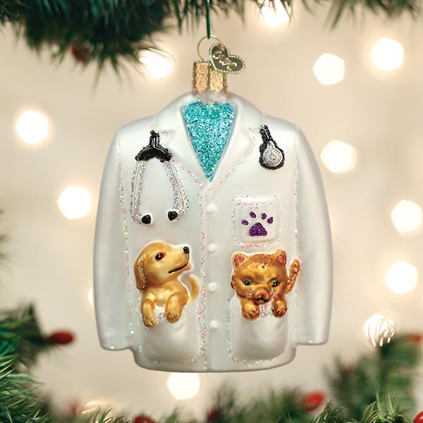 Veterinarian's Coat Ornament - themonogram manor 