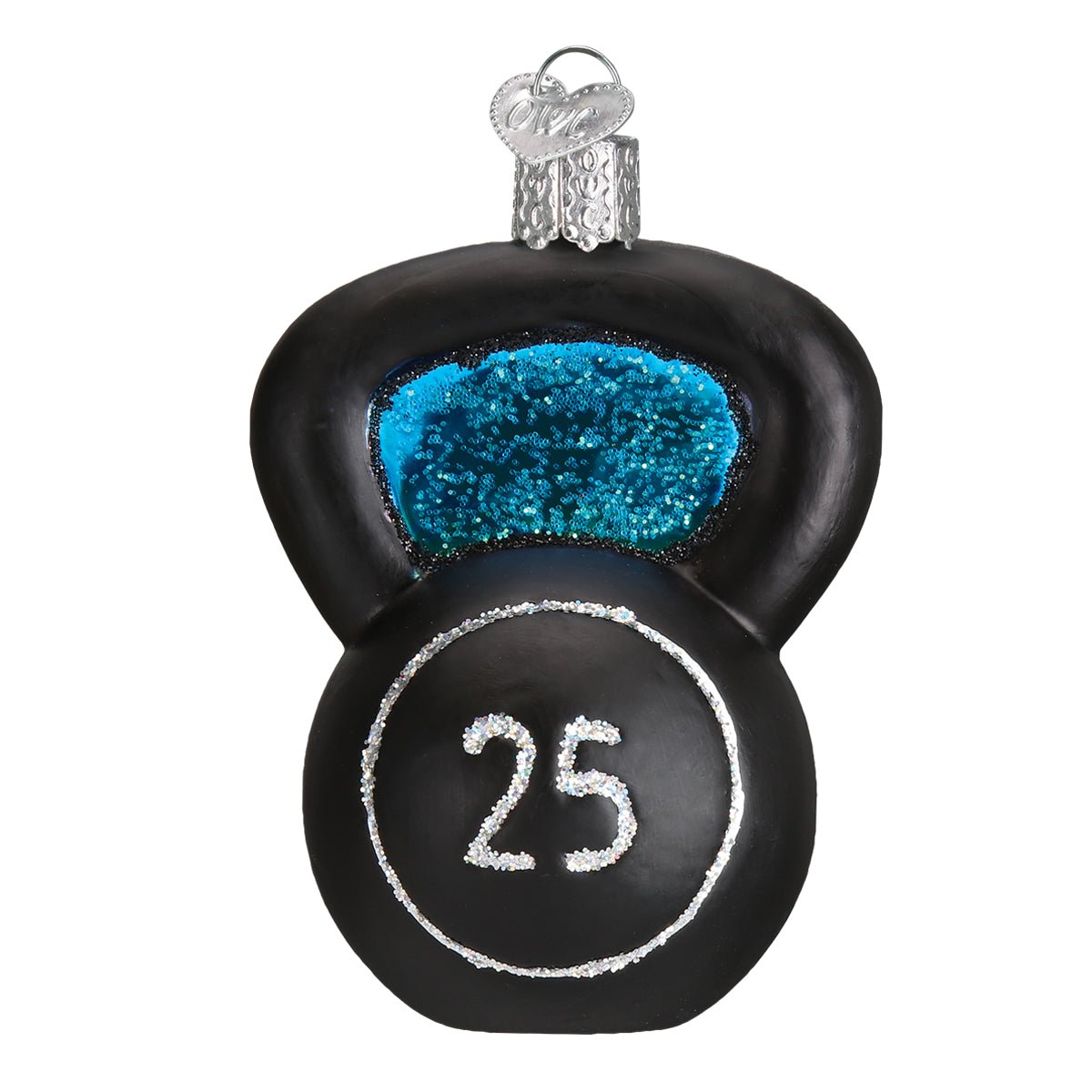 Kettlebell Weight Ornament - #themonogram manor #