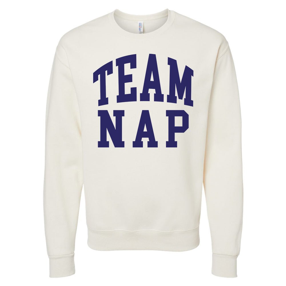 'Team Nap/Couch Club' Crewneck Sweatshirt - themonogram manor 