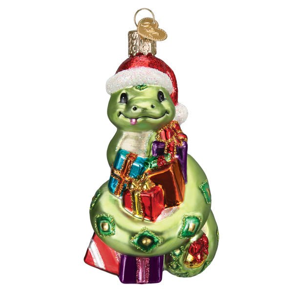 Santa Snake Ornament - themonogram manor 