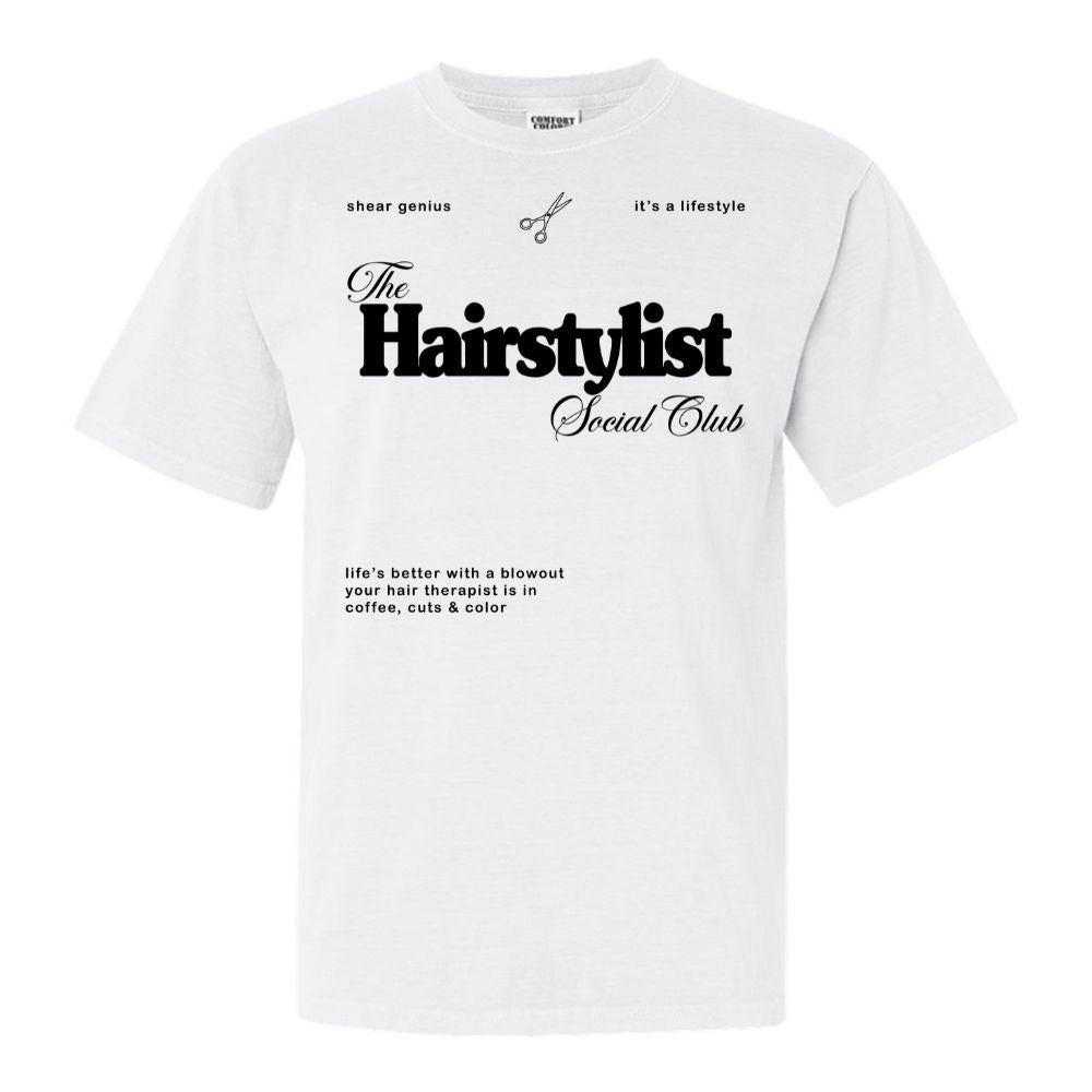 'Hairstylist Social Club' T-Shirt - themonogram manor 