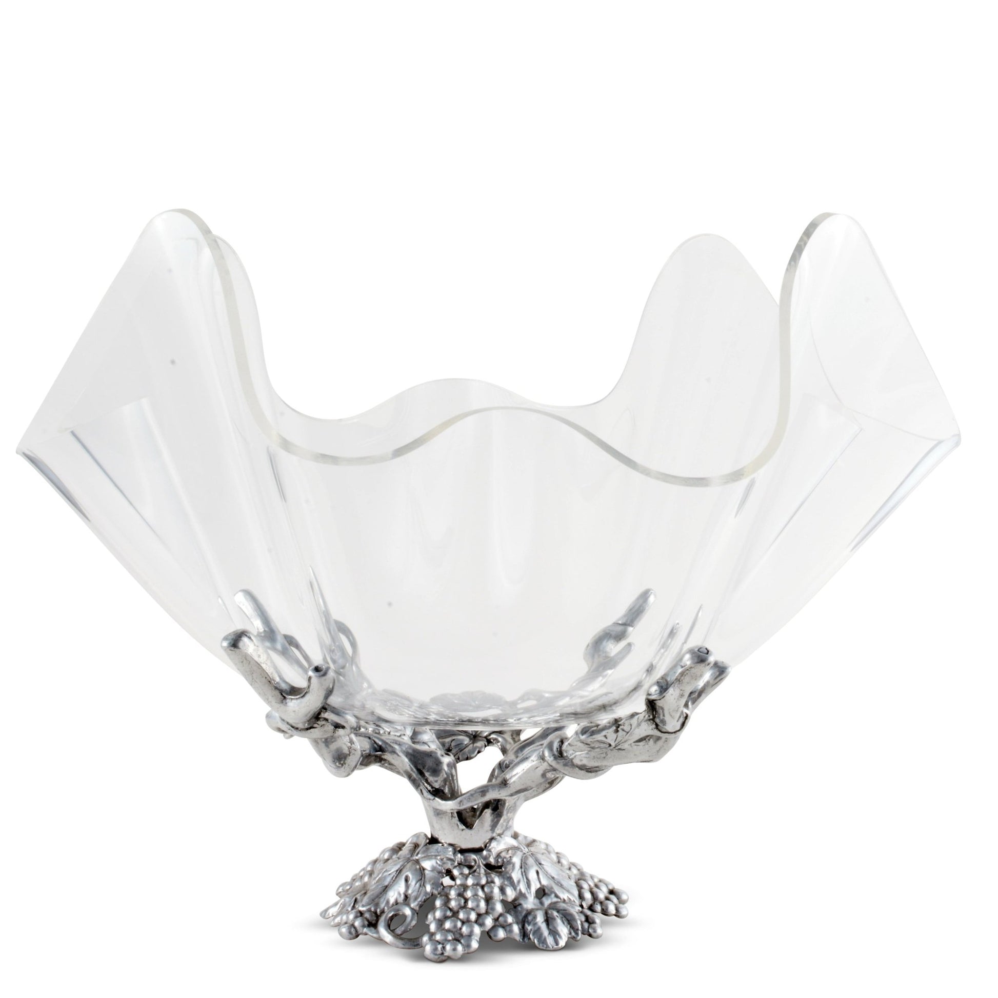 Grapevine Stand Acrylic Bowl 14 - themonogram manor 