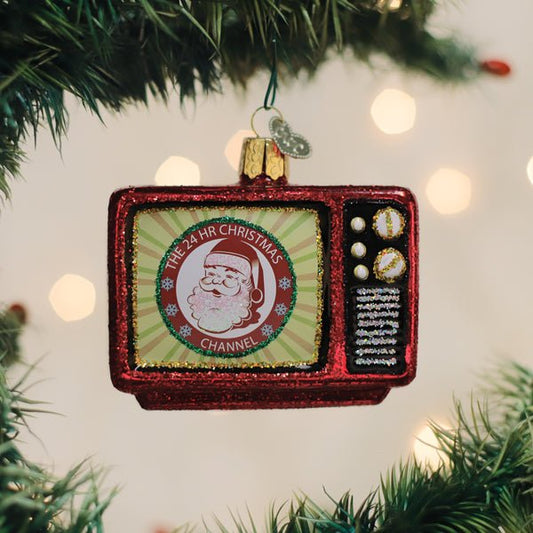 24 Hr Christmas Channel Ornament - #themonogram manor #
