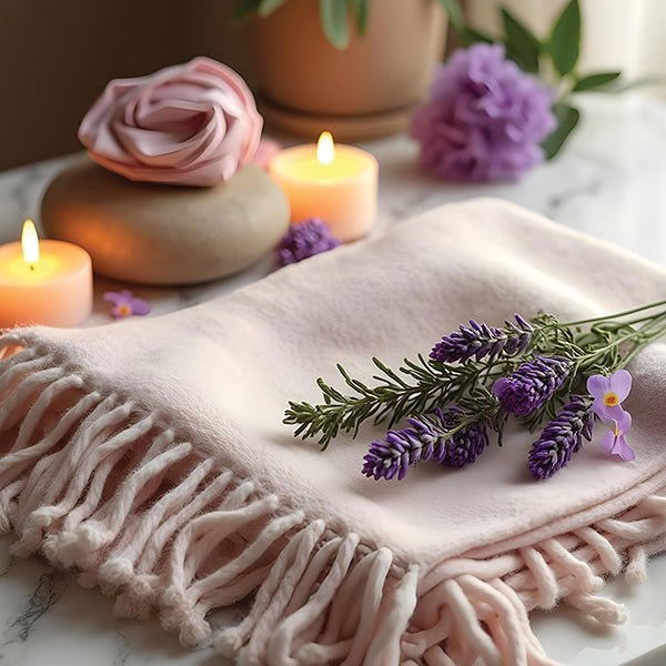 Cozy Cashmere Blanket Candle - #themonogram manor #