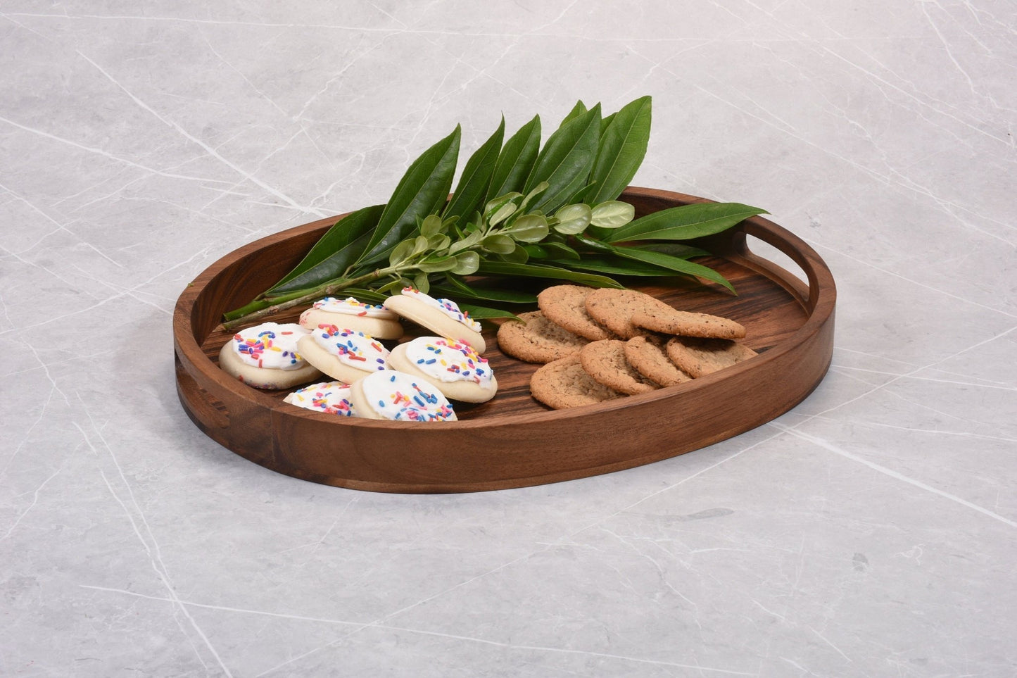 Oval Serving Tray - themonogram manor 