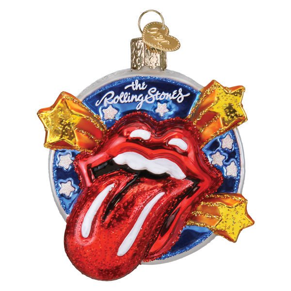 The Rolling Stones Tongue Ornament - themonogram manor 
