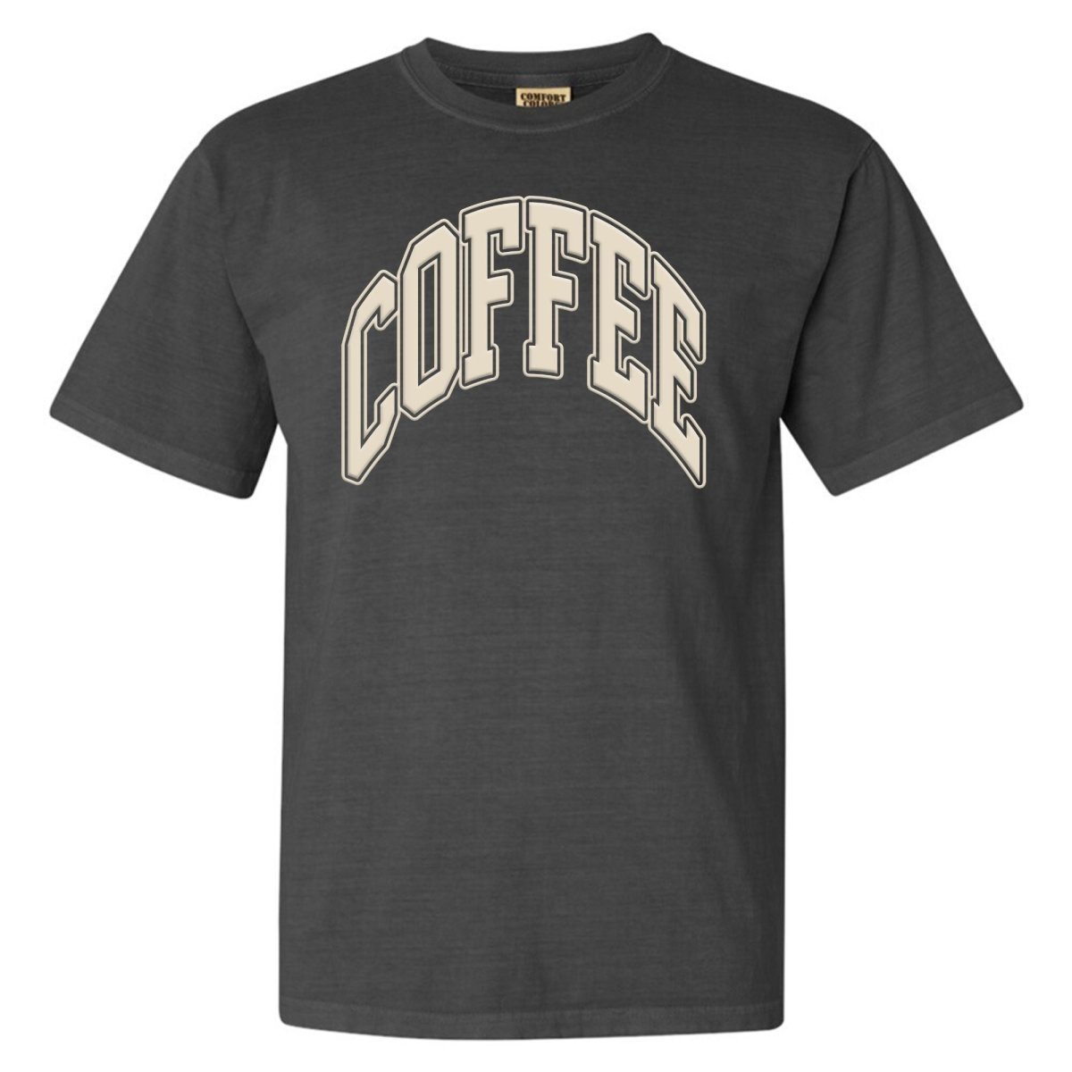 'Coffee' PUFF T-Shirt - themonogram manor 