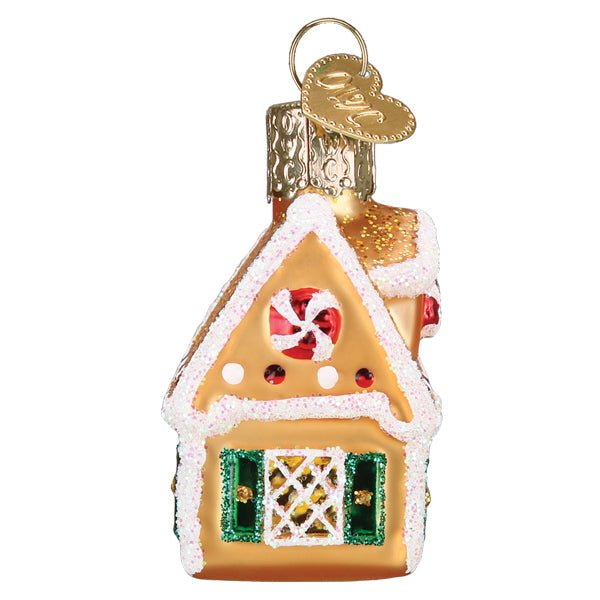 Mini Gingerbread House Ornament - themonogram manor 