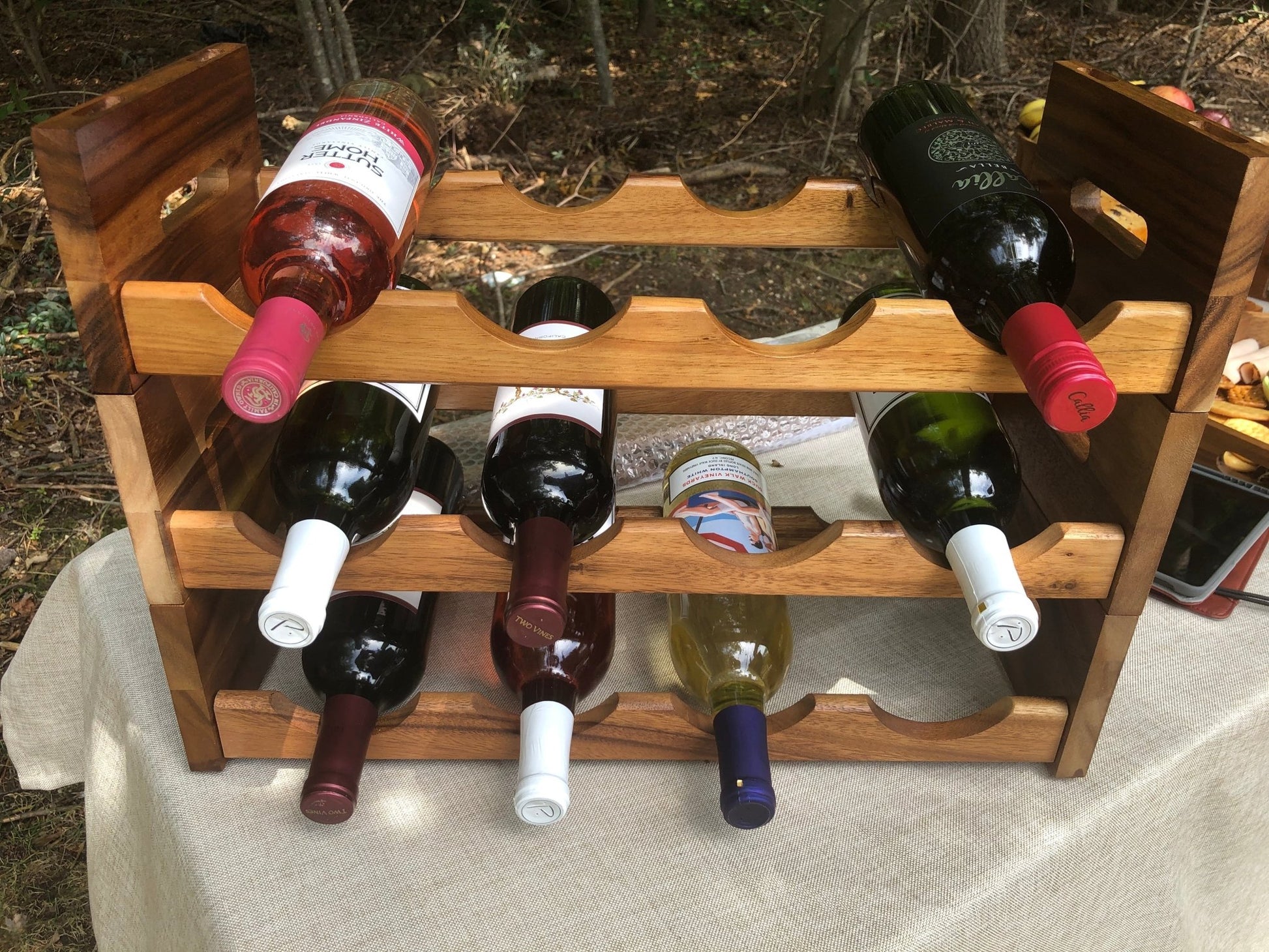Stackable Wine Rack - themonogram manor 
