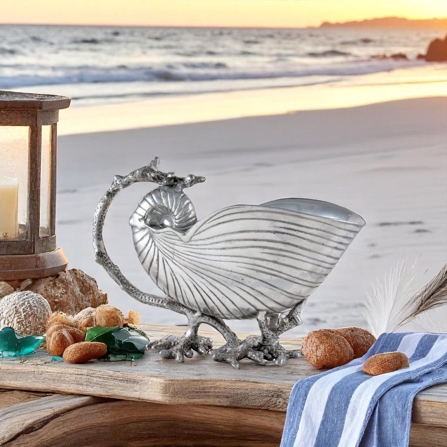 Sea Shell Sauce Bowl - themonogram manor 