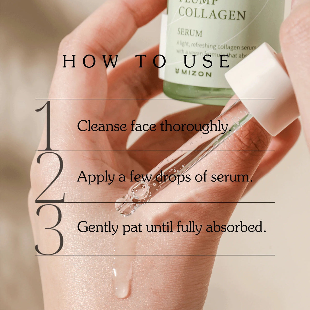 Phyto Plump Collagen Serum 1.01 Fl.Oz. - Hydrating, Anti-Aging, Soothing & Firming, Vegan Skincare Solution Based on Tremella Fuciformis with Natural Extracts - themonogram manor 