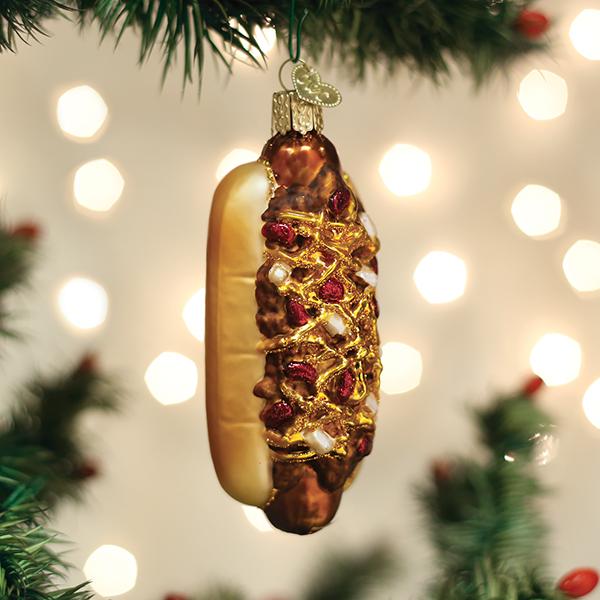 Chili Cheese Dog Ornament - #themonogram manor #
