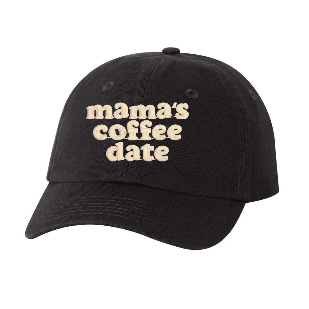 Kids 'Mama's Coffee Date' Baseball Hat - themonogram manor 