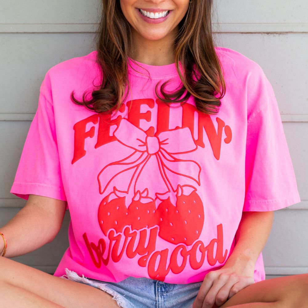 PUFF 'Berries & Bows' T-Shirt - themonogram manor 