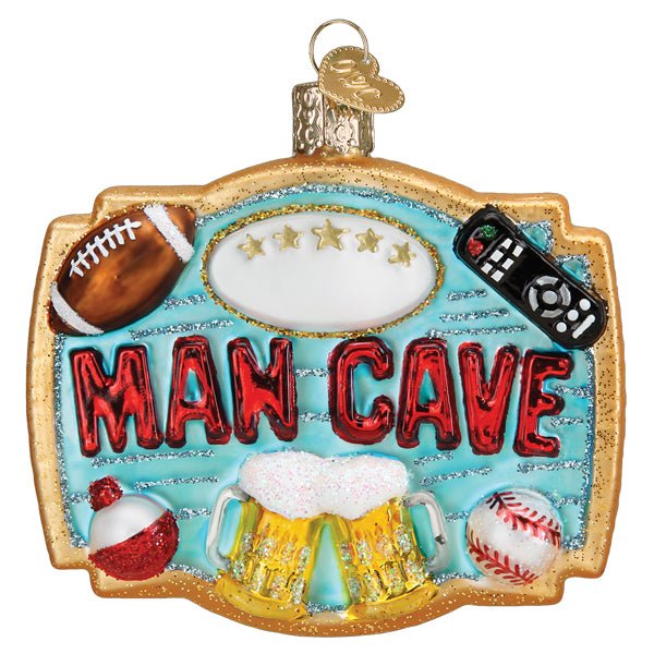 Man Cave Ornament - themonogram manor 