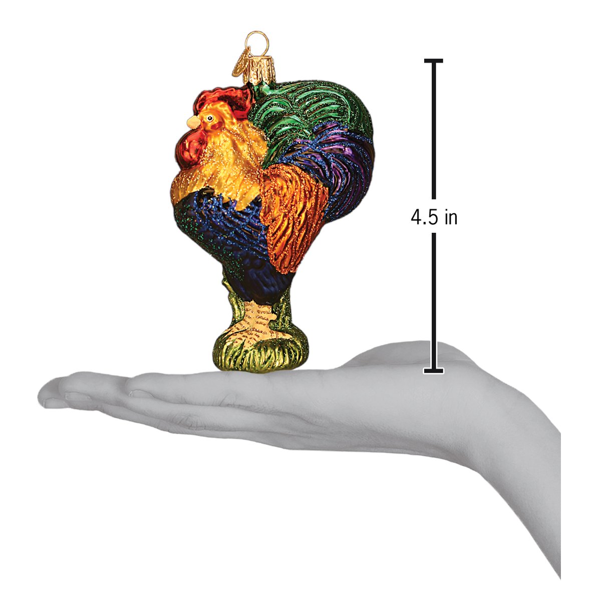 Heirloom Rooster Ornament - themonogram manor 