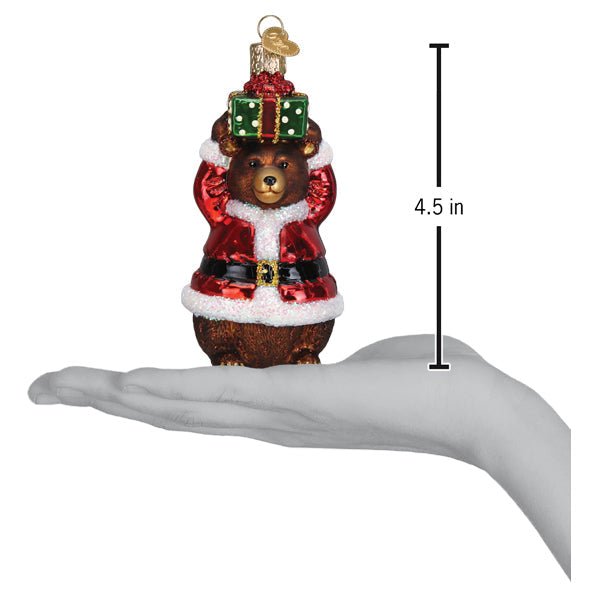 Christmas Bear Ornament - themonogram manor 