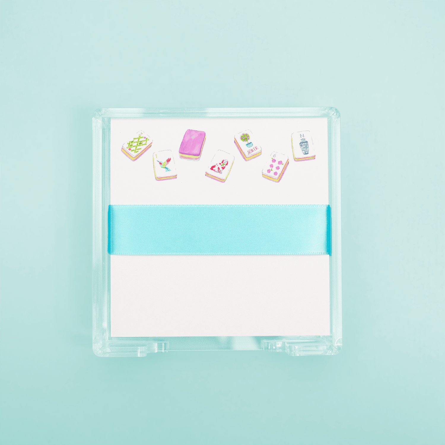 Large Mahjong Tiles Desk Set - themonogram manor 