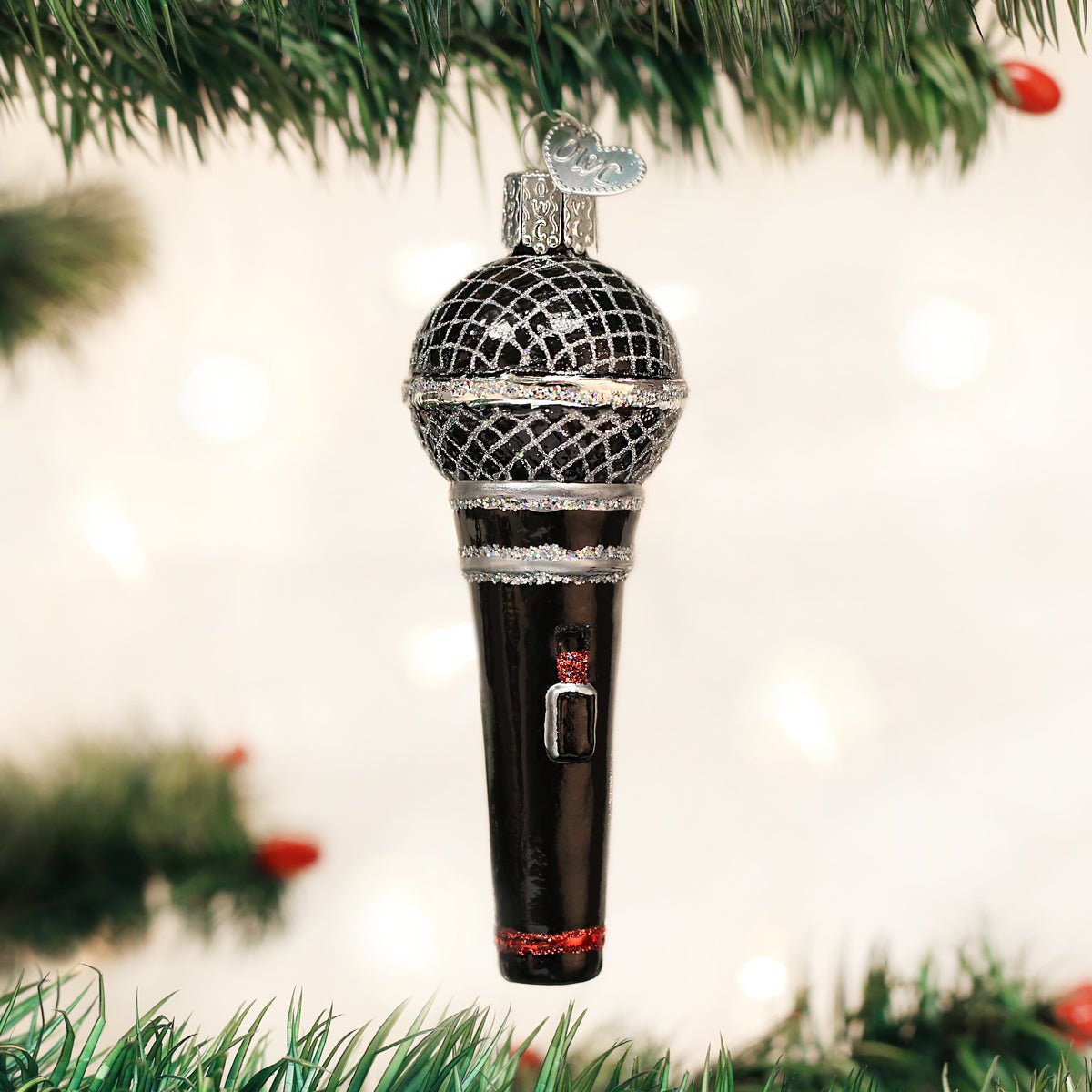 Microphone Ornament - themonogram manor 