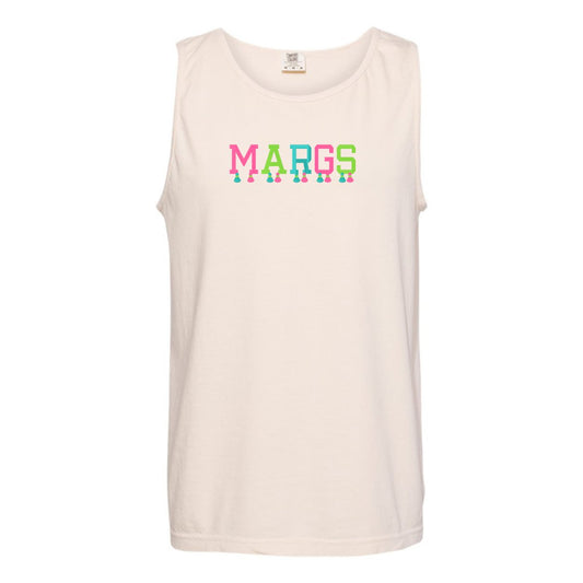 Embroidered Tasseled 'Margs' Tank Top - themonogram manor 