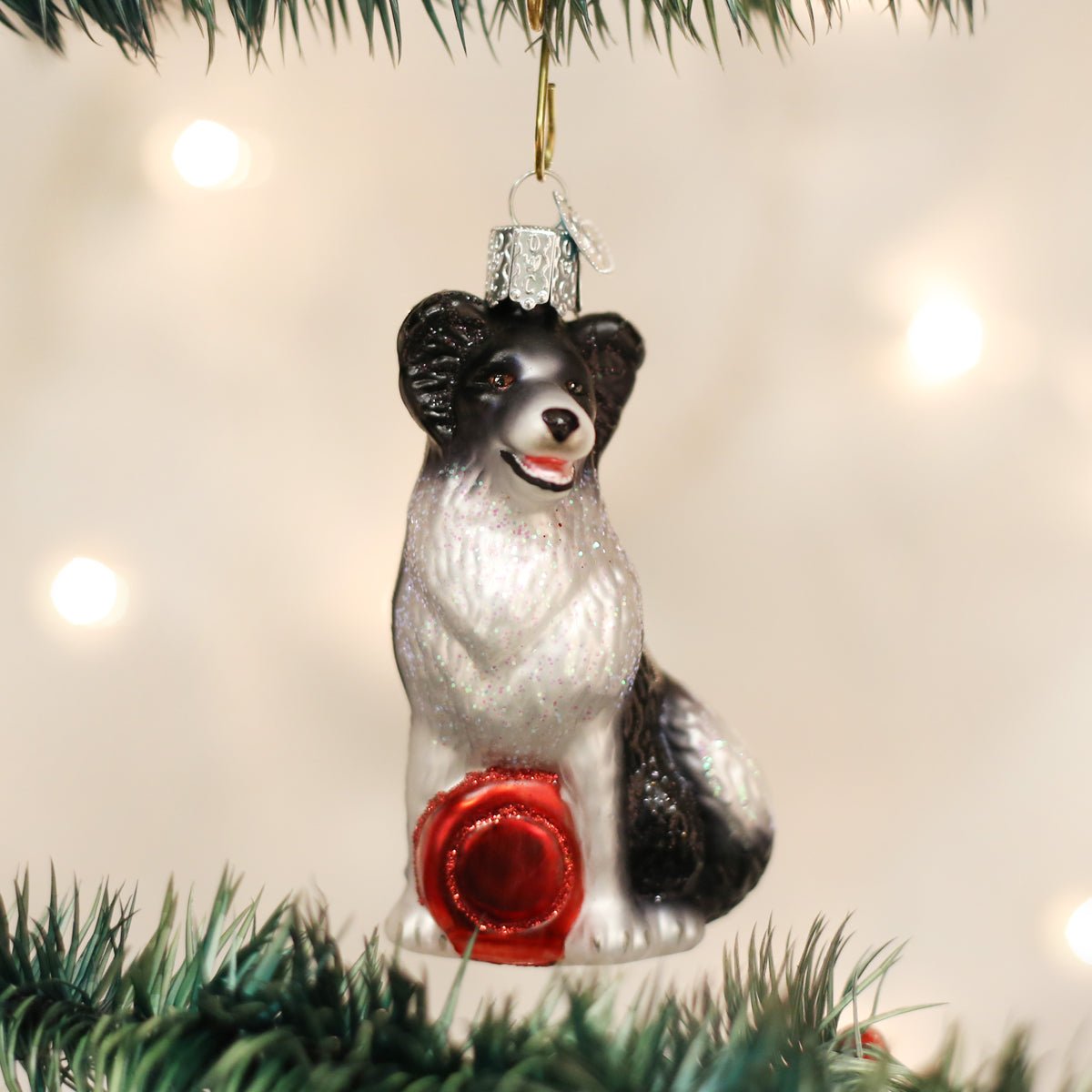 Border Collie Ornament - #themonogram manor #