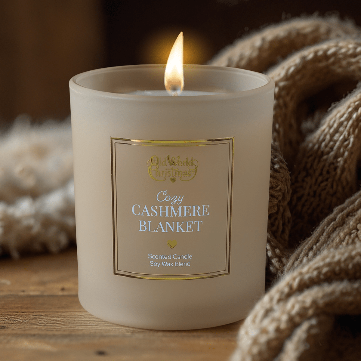 Cozy Cashmere Blanket Candle - #themonogram manor #