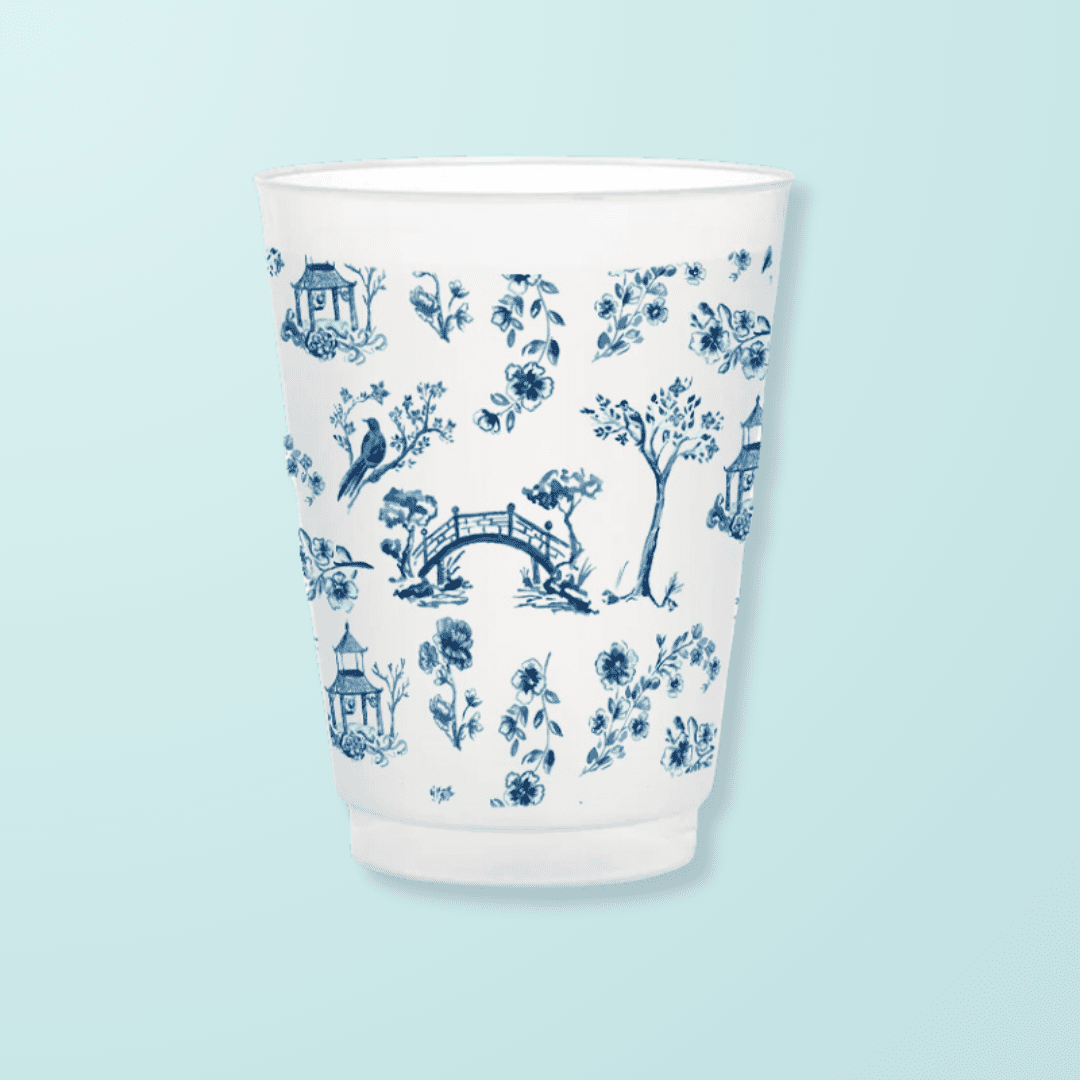 Chinoiserie Cups - themonogram manor 
