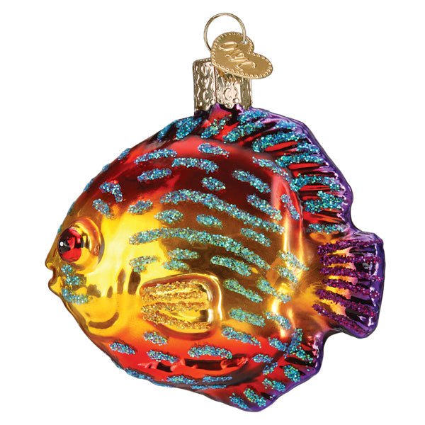 Discus Fish Ornament - #themonogram manor #