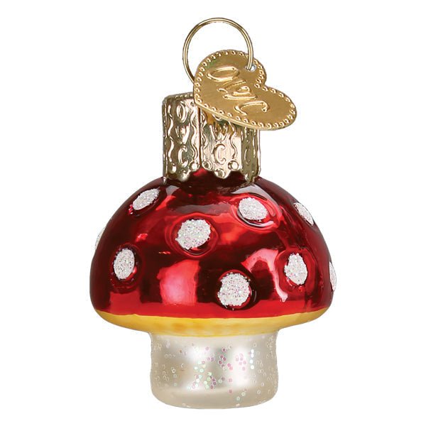Mini Lucky Mushroom Ornament - #themonogram manor #