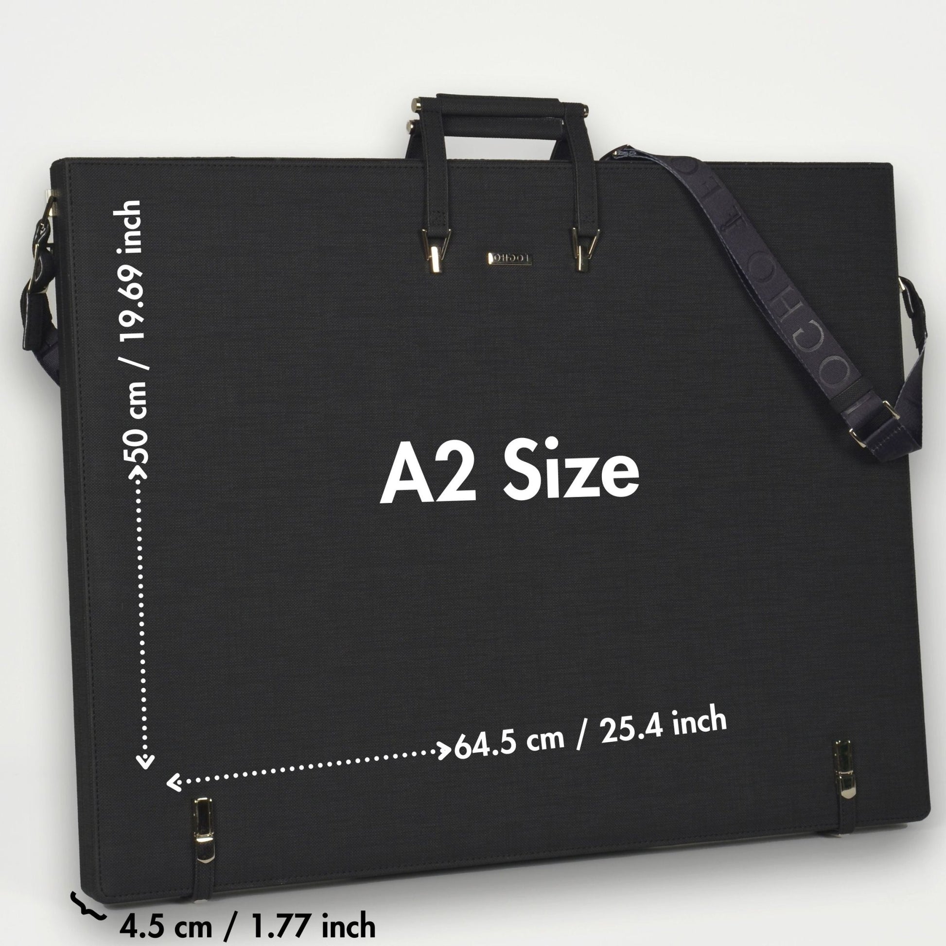 Leather Binder Leather Portfolio Gifts For Painters - Portfolio Binder - Art Supplies Organizer - themonogram manor 