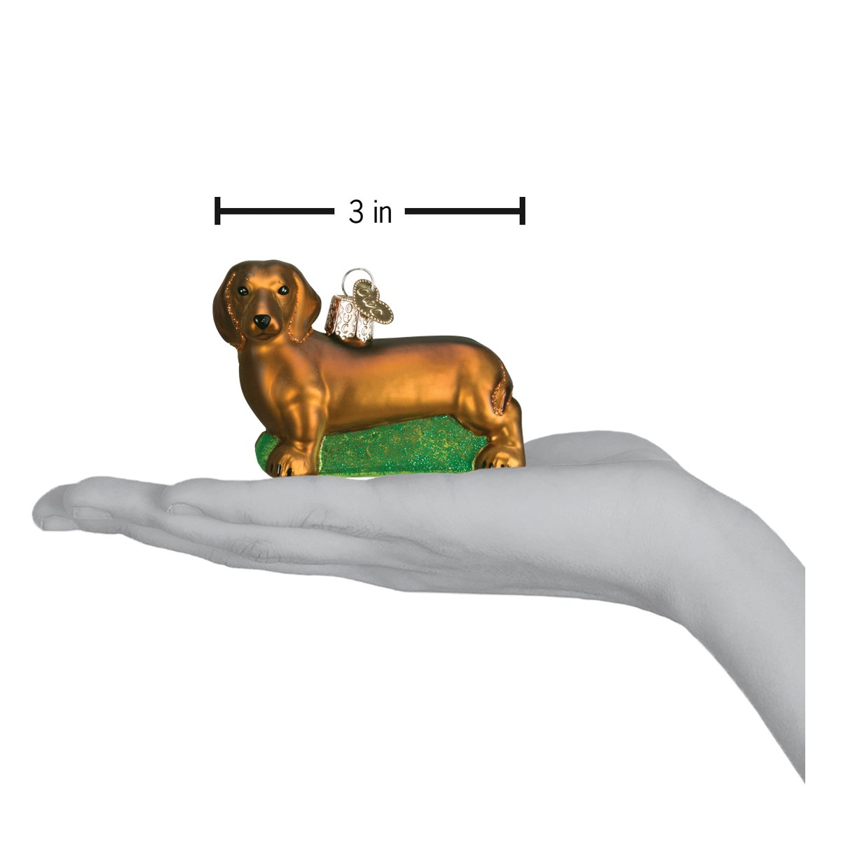 Dachshund Christmas Ornament - #themonogram manor #