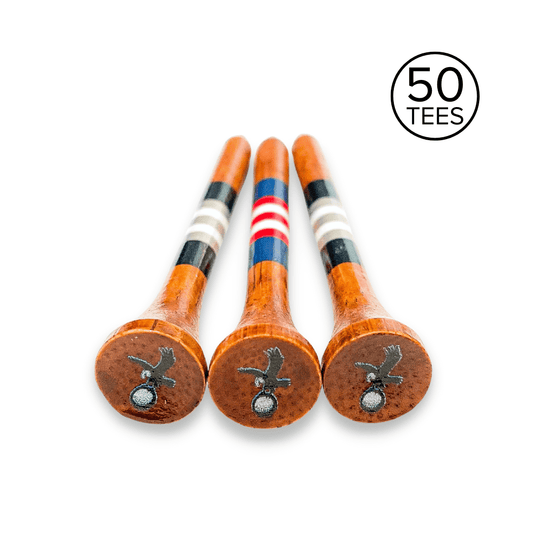 Talon Eagle Bamboo 2 3/4" Golf Tees - 50 Pack - themonogram manor 