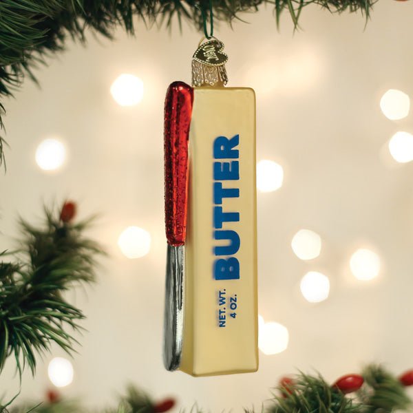 Stick Of Butter Ornament - #themonogram manor #