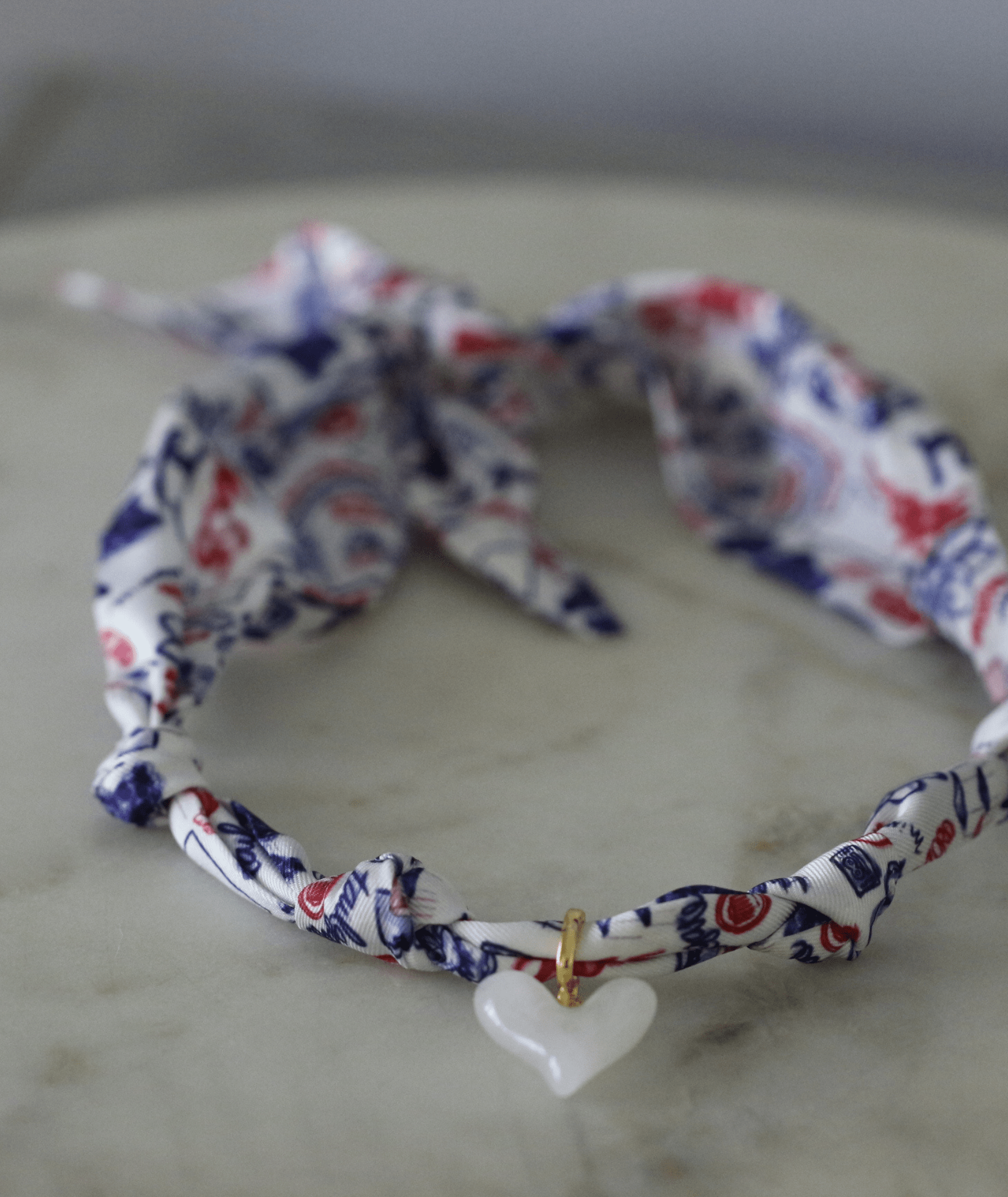 Oxford Tailgate Scarf Necklace - themonogram manor 