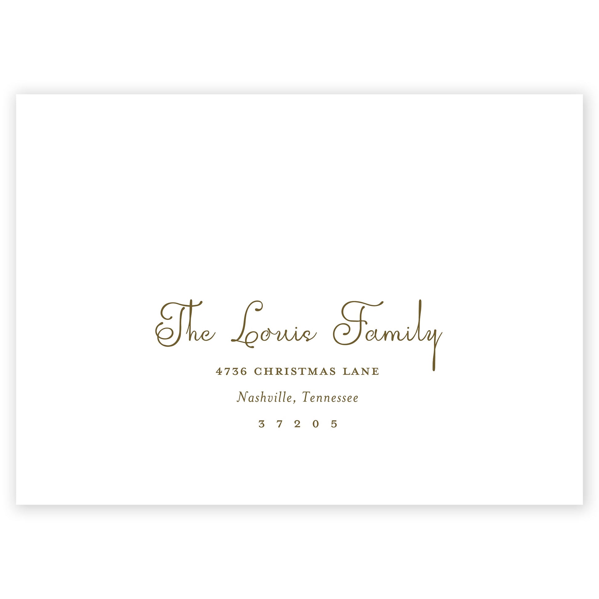 teal merry christmas drip holiday card - themonogram manor 