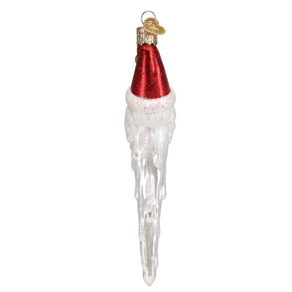 Jingle Bell Santa Icicle Ornament - #themonogram manor #