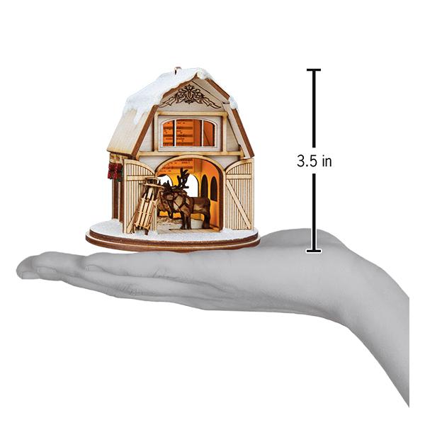 Santa's Reindeer Barn - themonogram manor 