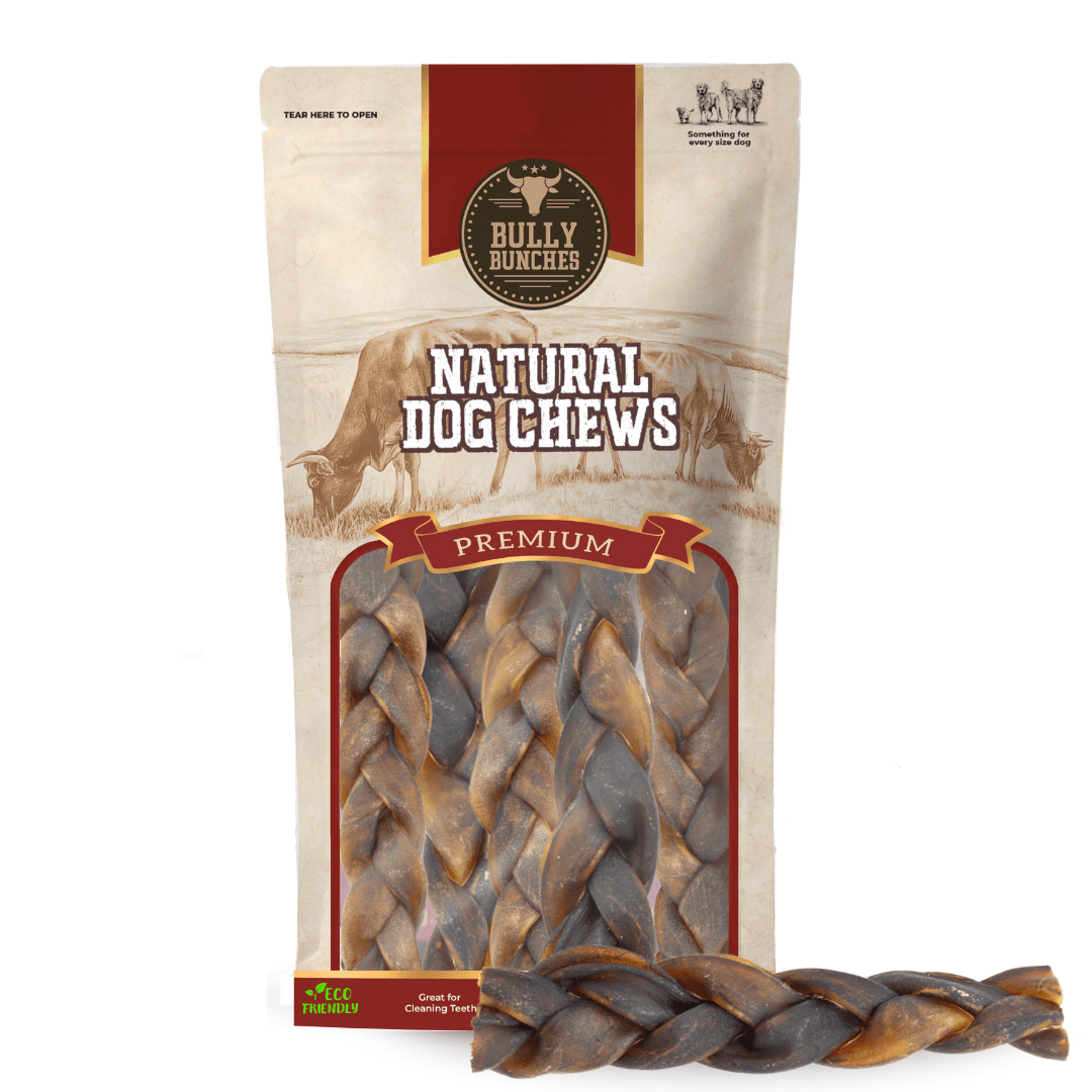 5-6 Inch Braided Collagen Stick - themonogram manor 