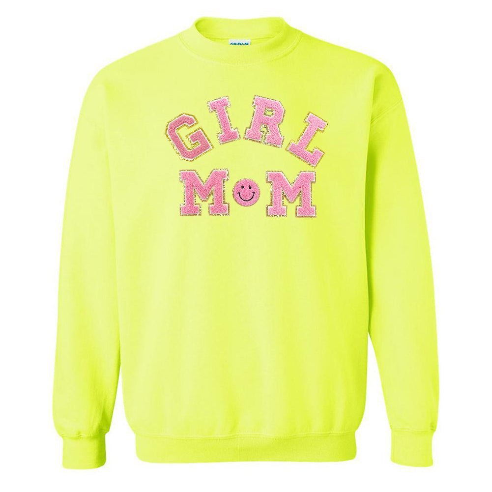 Girl Mom Letter Patch Sweatshirt - themonogram manor 