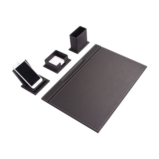 MOOG Luxury Desk Set - 4 Accessories - Black - 4 PCS - themonogram manor 