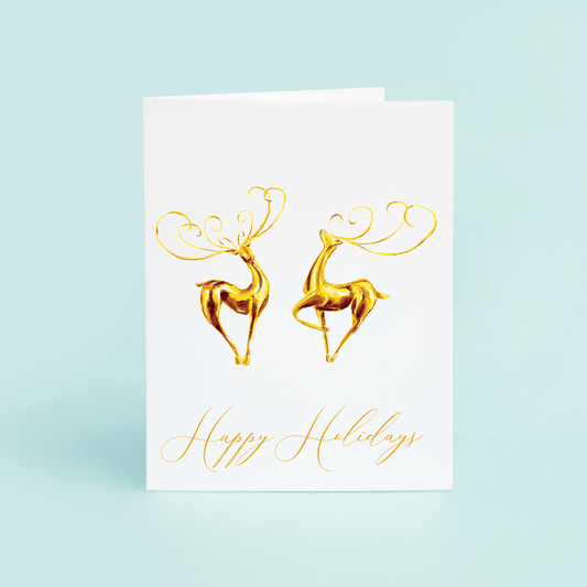 Gold Deer - themonogram manor 