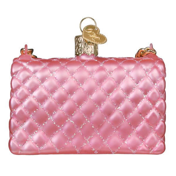 Quilted Purse Ornament - themonogram manor 