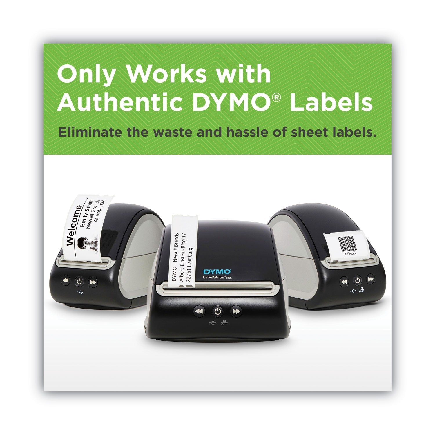 DYMO LabelWriter 550 Turbo Series Label Printer, 90 Labels/min Print Speed, 5.34 x 7.38 x 8.5 - themonogram manor 
