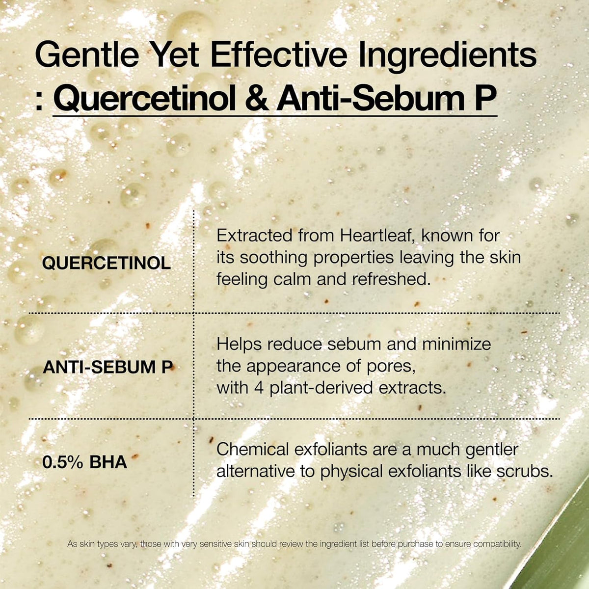 Heartleaf Quercetinol Pore Deep Cleansing Foam, Facial Cleanser, for Double Cleansing, BHA, Hyaluronic Acid, Glycerin, Face Wash, Blackhead Remover, Korean Skincare (150Ml/5.07 Fl.Oz.) - themonogram manor 