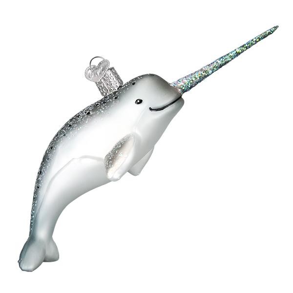 Narwhal Ornament - themonogram manor 