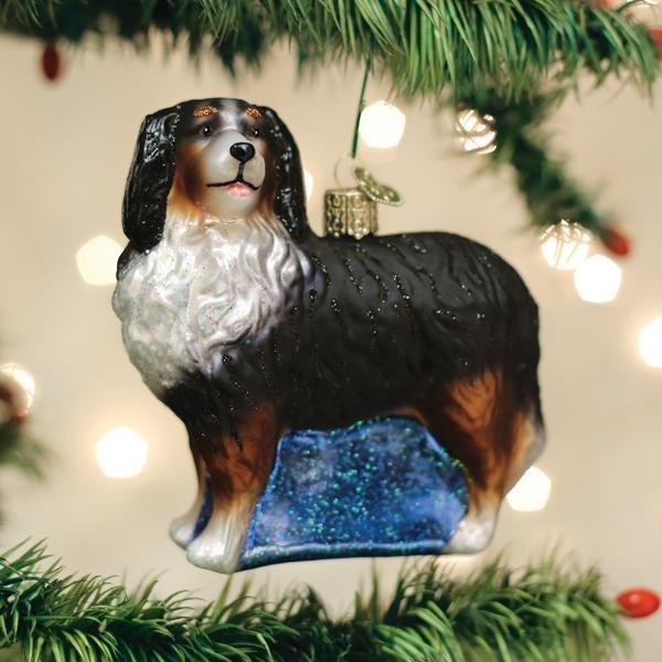 Bernese Mountain Dog Ornament - #themonogram manor #