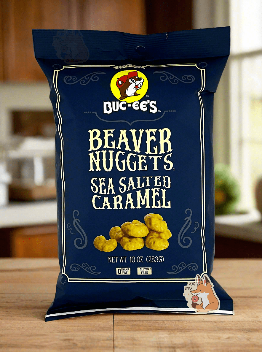Buc - ee's Sea Salted Caramel Beaver Nuggets - themonogram manor 