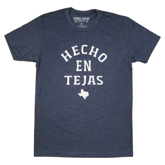 Hecho En Tejas T-Shirt - Midnight Navy - themonogram manor 