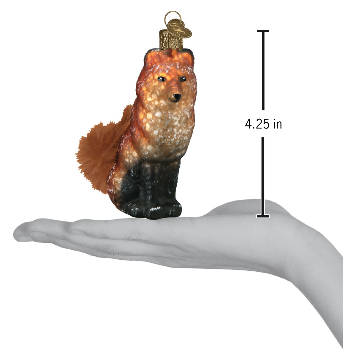 Vintage Fox Ornament - #themonogram manor #