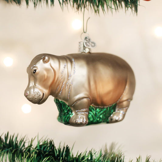 Hippopotamus Ornament - themonogram manor 